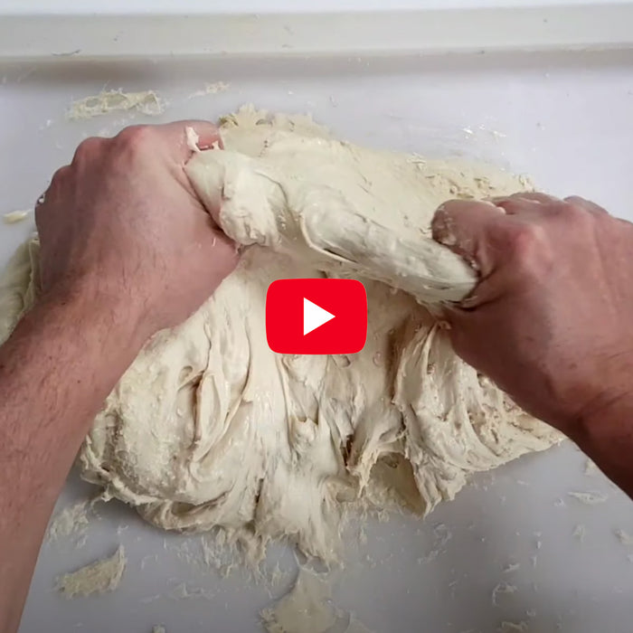 How To Hand Mix Any Dough Tutorial (Video) - Wayne Caddy, Sourdough Slingers.