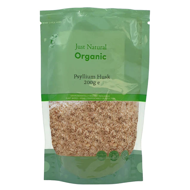 Just Natural Organic Psyllium Husk, Bulk Psyllium Husk Ratton Pantry