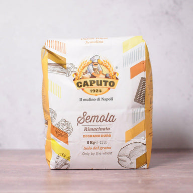 Caputo® Semola Rimacinata Double Milled Semolina - 5kg - Ratton Pantry