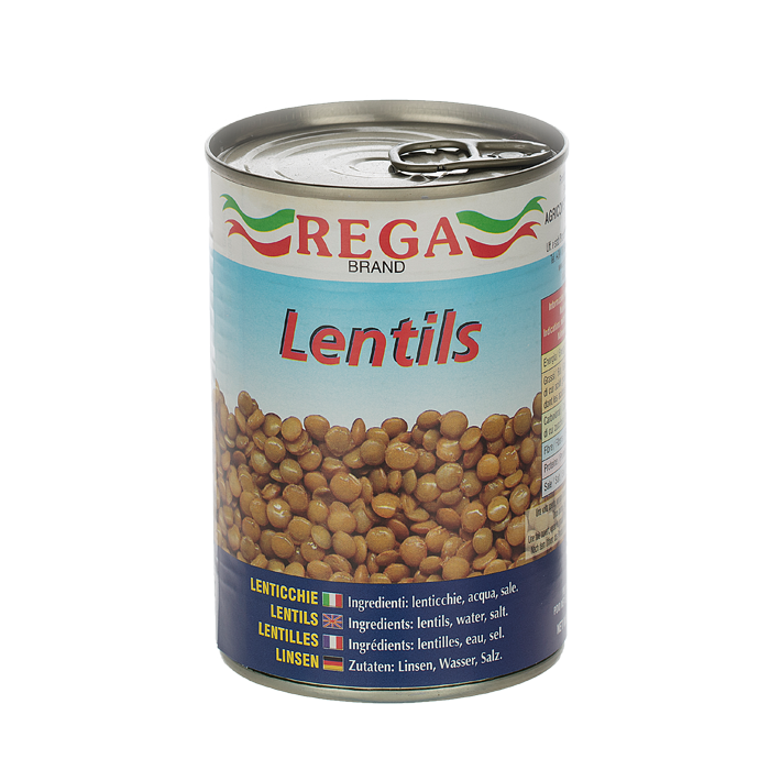 Rega Lentils 400g, Buy Tinned Lentils Ratton Pantry