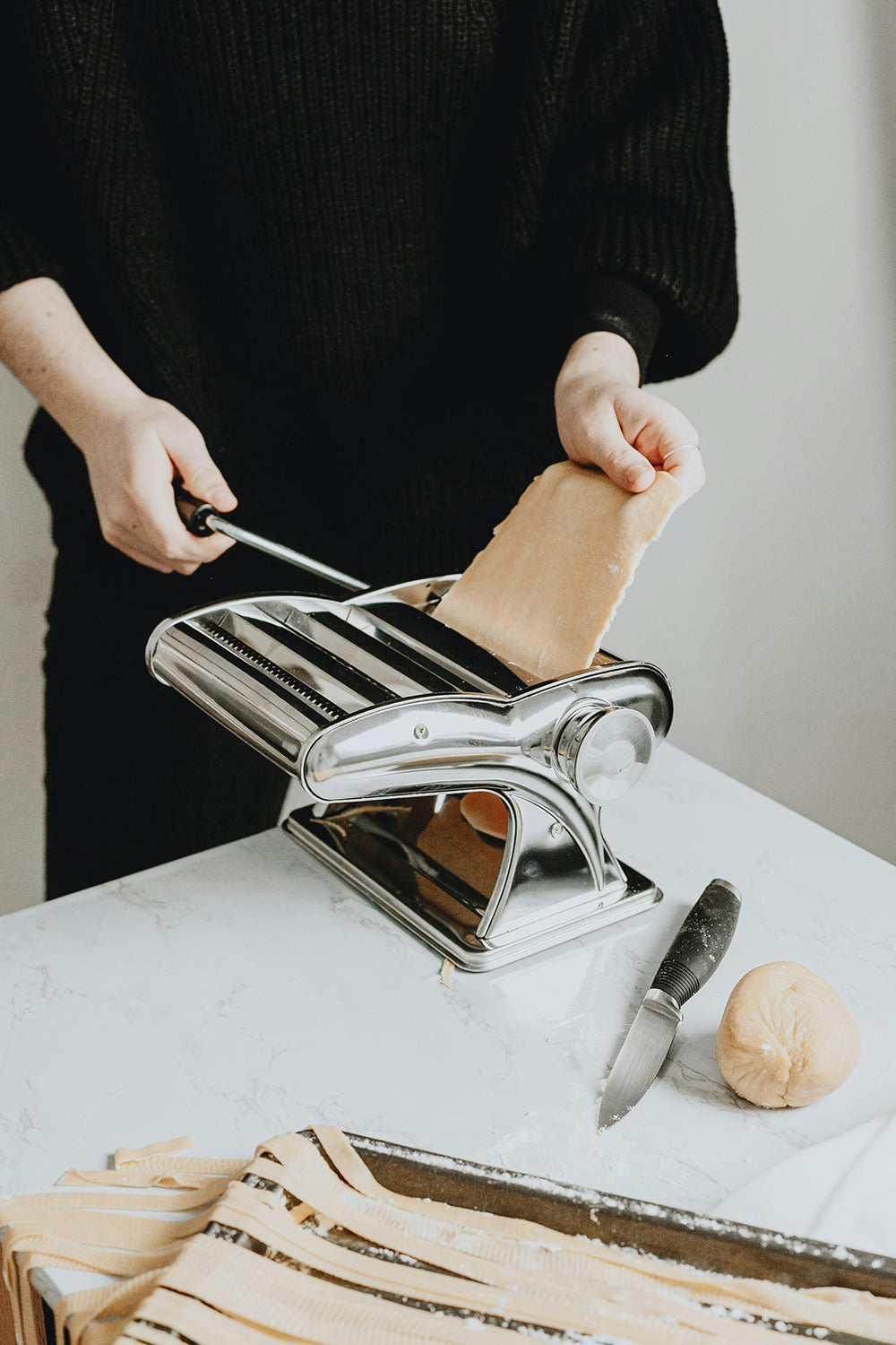 How To Make Fresh Pasta & The Best Flour Or Semolina For Making Fresh Pasta.