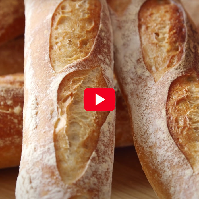 How To Make Classic French Baguette Masterclass (Video) - Patrick Ryan, Firehouse Bakery