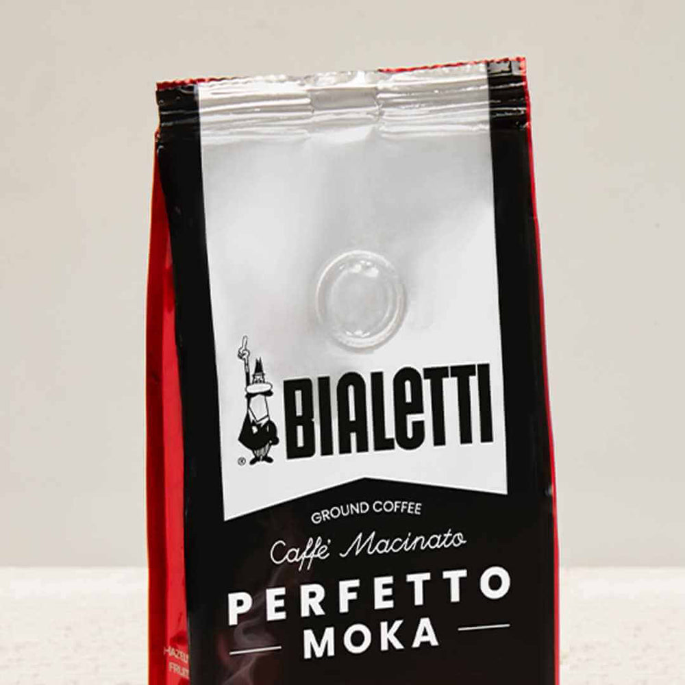 Bialetti Perfetto Moka Ground Coffee: Classico - 250g