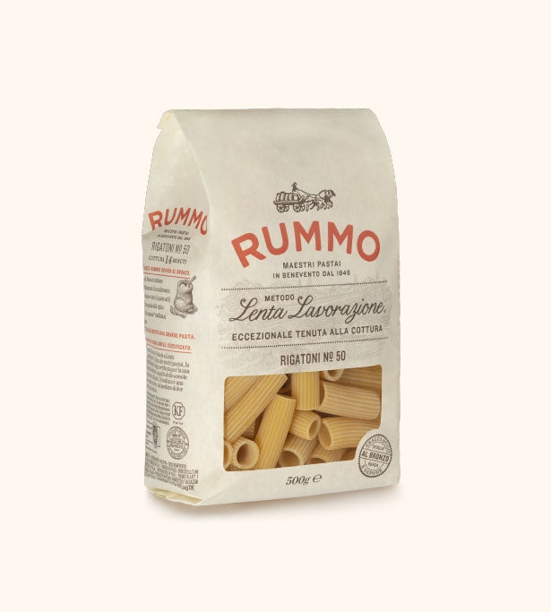 Rummo Rigatoni No.50 Italian Dried Pasta - 500g