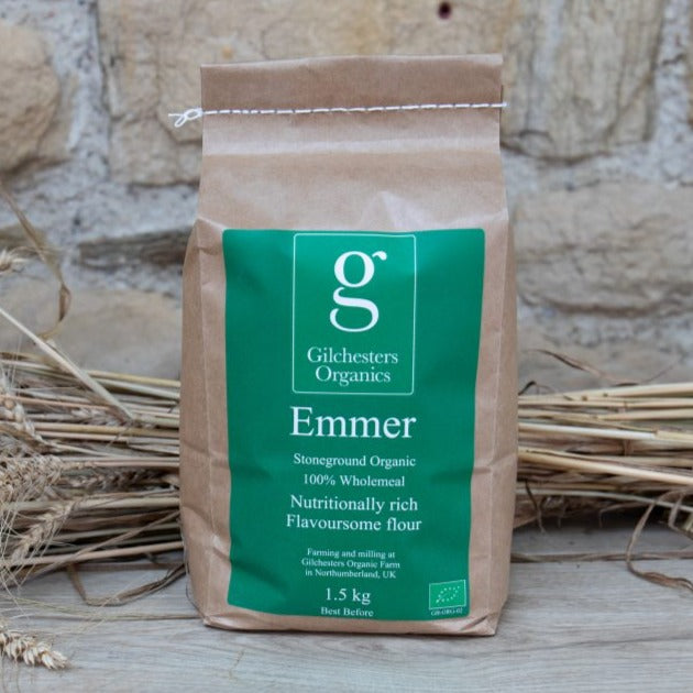 Gilchesters Organics Stoneground Organic Wholemeal Emmer Flour