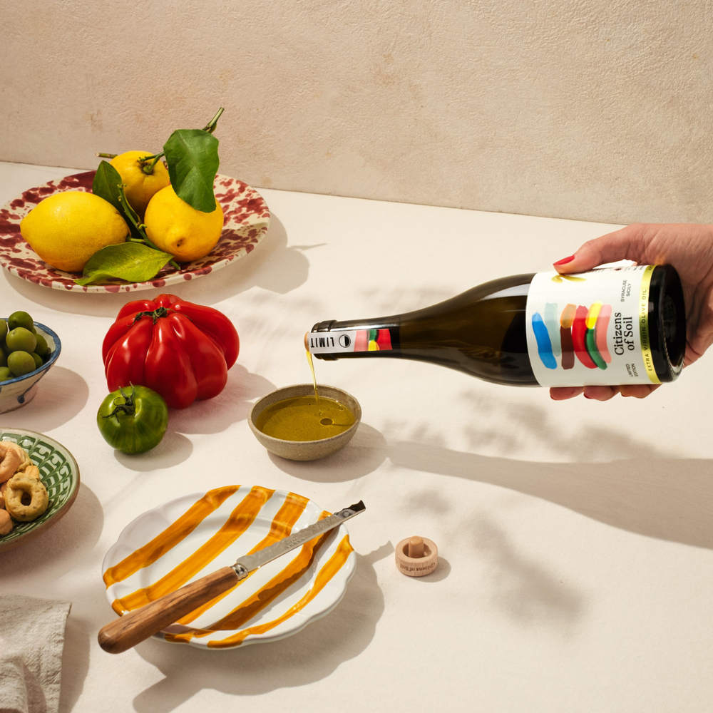 Citizens of Soil Sicilian Extra Rare Virgin Olive Oil - 500ml Glass Bottle