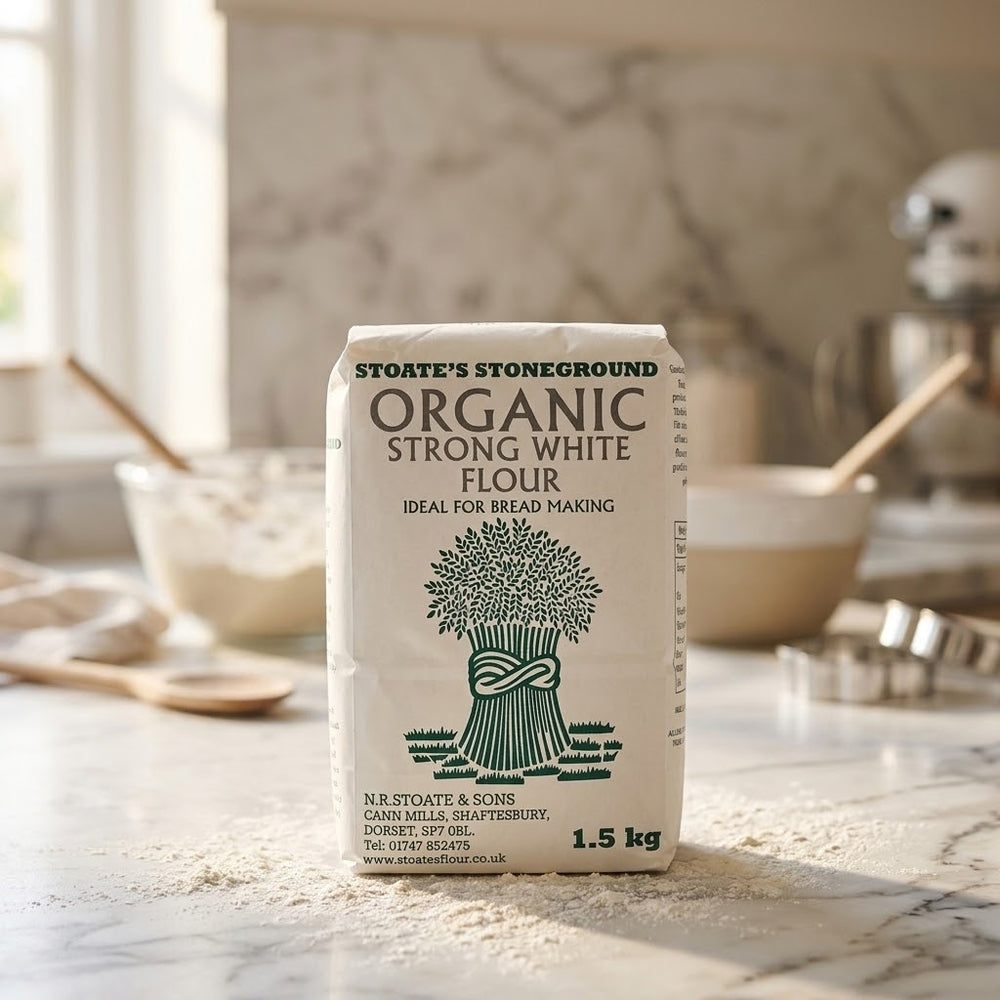 Stoates Organic Stoneground Strong White Bread Flour