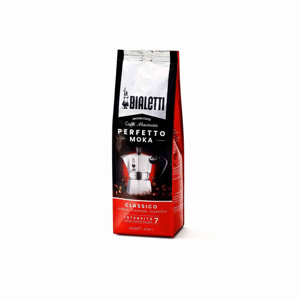 Bialetti Perfetto Moka Ground Coffee: Classico - 250g