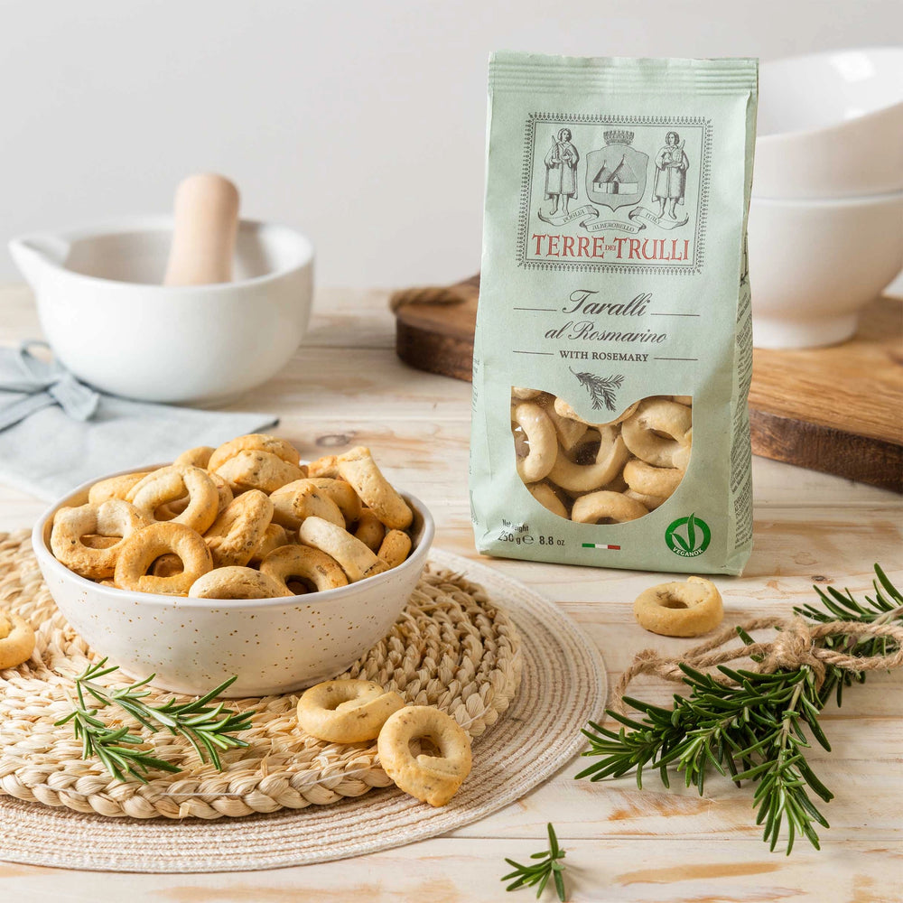 Terre Dei Trulli Pugliesi Taralli with Rosemary - 250g