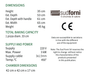 450˚C Sud Forni Spinello - Small Commercial Neapolitan Pizza Oven - Biscotto Floor - Pizza Solutions