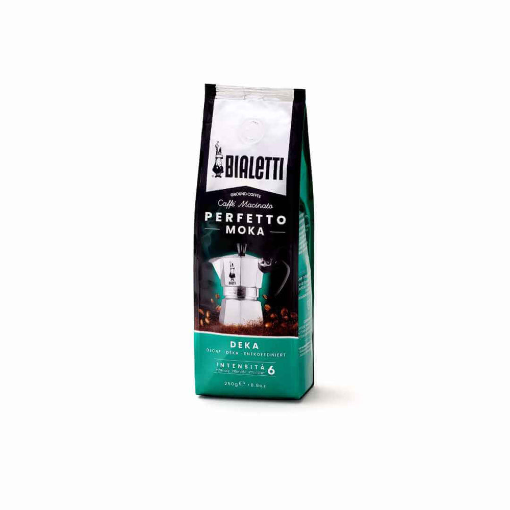 Bialetti Perfetto Moka Ground Coffee: Decaf - 250g