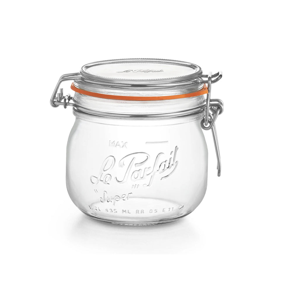 Le Parfait Super Preserve Clip Top Glass Store Jar 0.5L