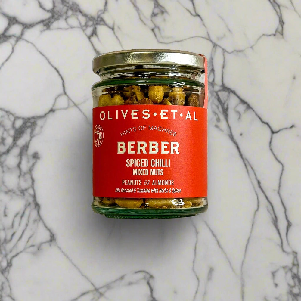 Olives Et Al Berber Sweet Chilli Harissa Mixed Kiln Roasted Nuts - 150g