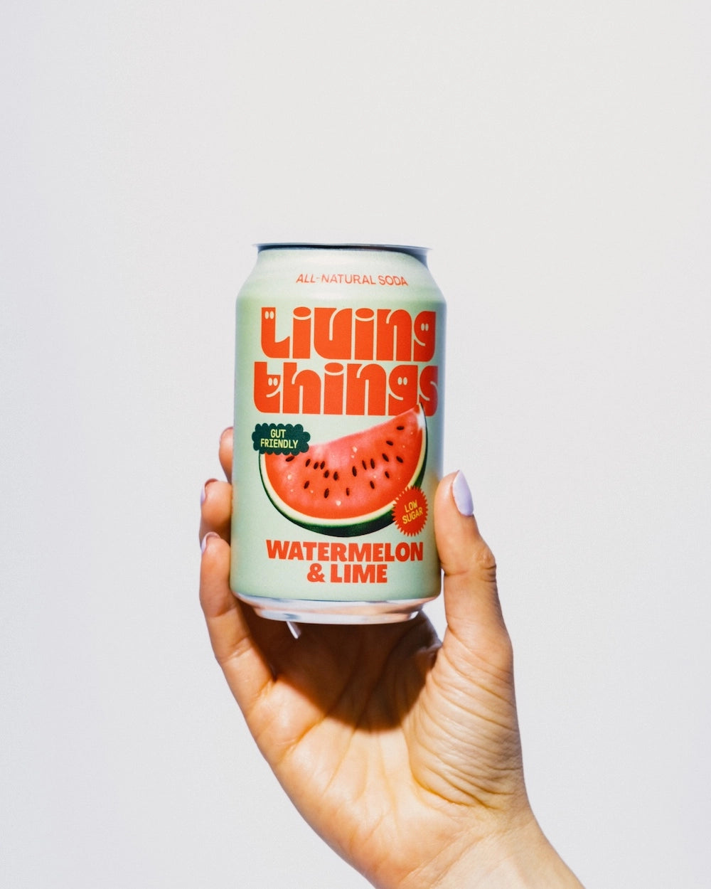 Living Things Prebiotic Soda Watermelon & Lime - 330ml