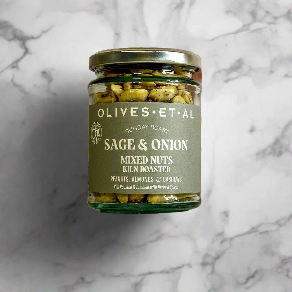 Olives Et Al Aromatic Sage & Onion Mixed Kiln Roasted Nuts - 150g