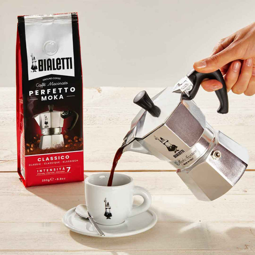 Bialetti Perfetto Moka Ground Coffee: Classico - 250g