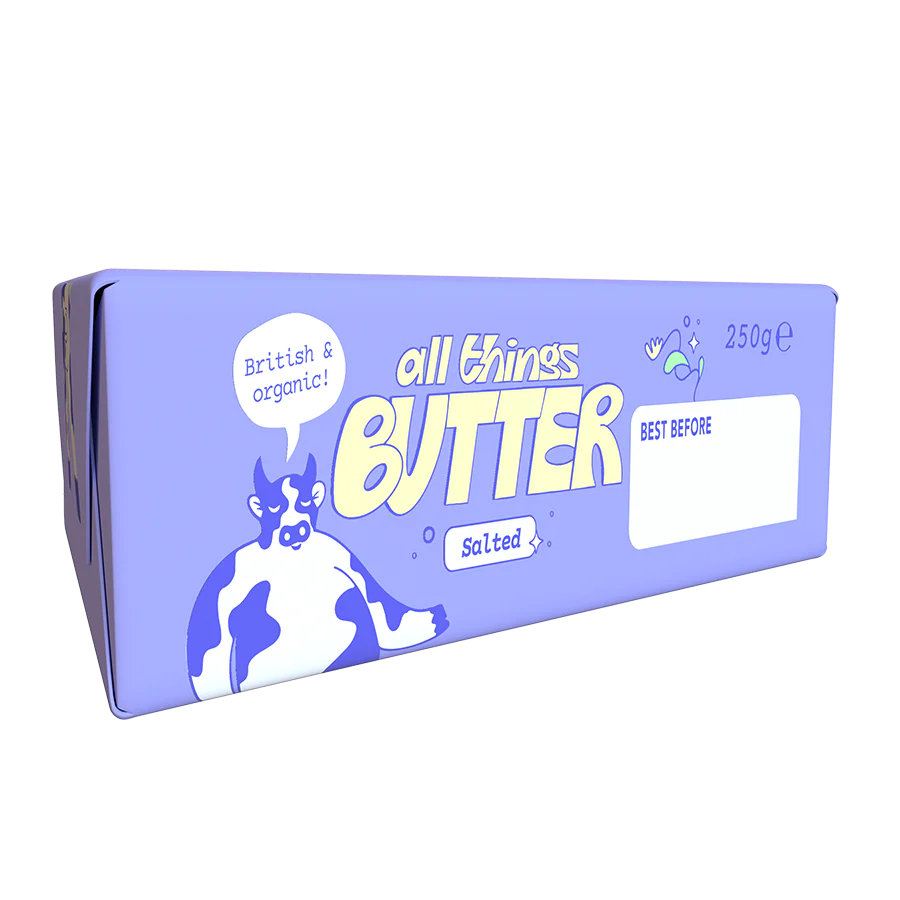 All Things Butter Organic Salted Butter 250g