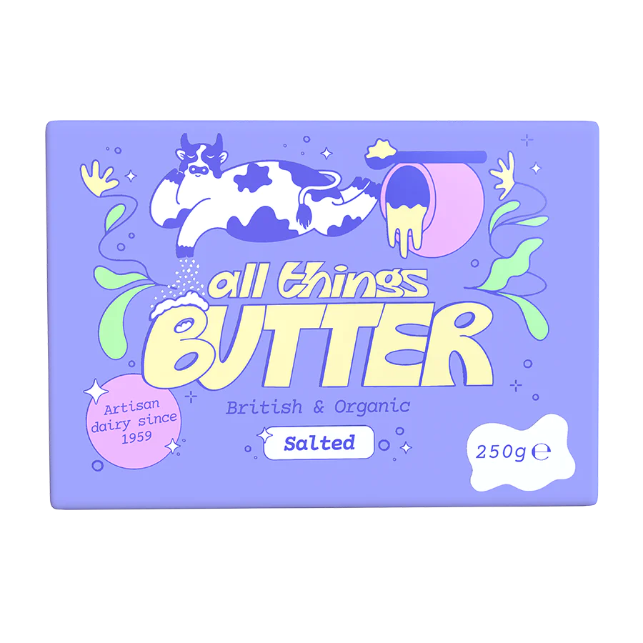 All Things Butter Organic Salted Butter 250g
