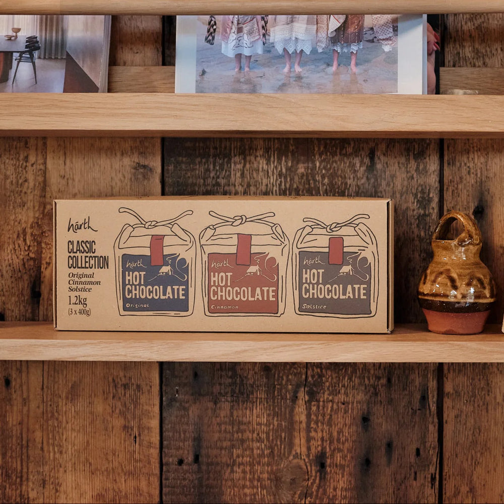 Harth Chocolate Classic Collection Hot Chocolate Gift Box (3 x 400g Packs)