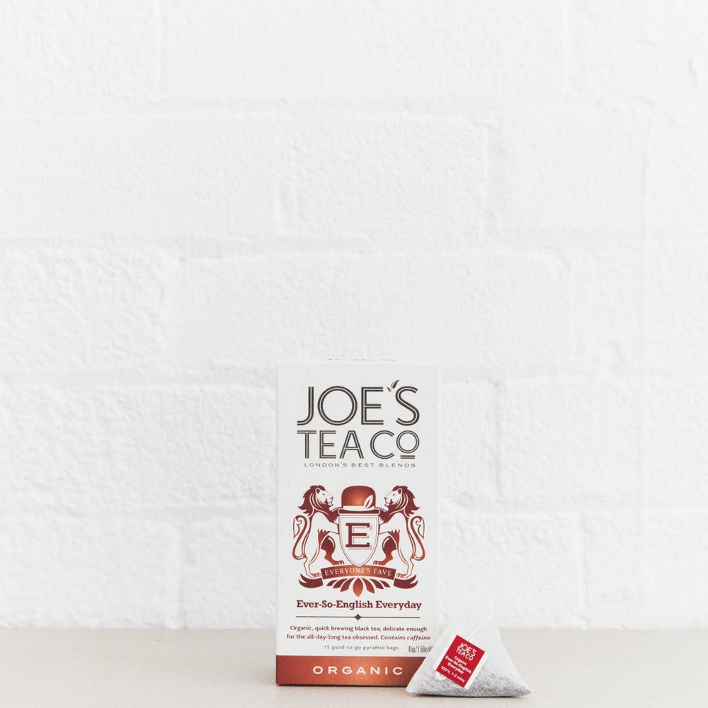 Joe’s Tea Co. Ever-So-English Everyday Organic Tea Bags