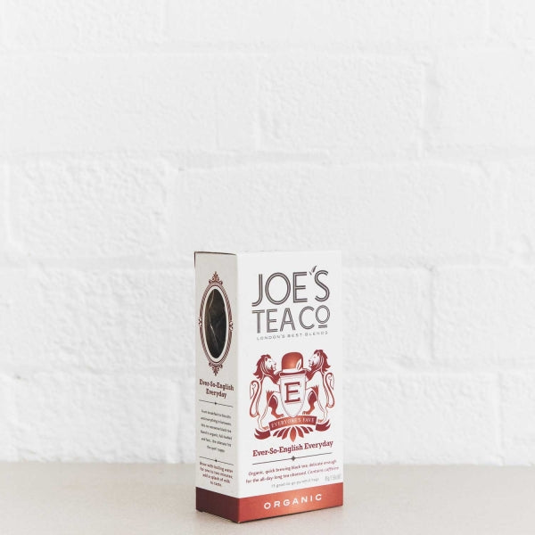 Joe’s Tea Co. Ever-So-English Everyday Organic Tea Bags
