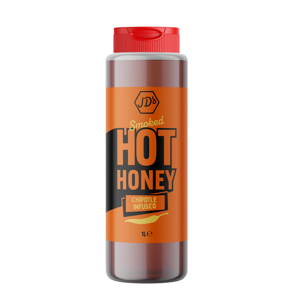 JD's Smoked Hot Honey - 1L Bottle