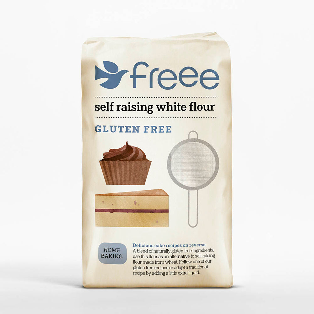 Doves Farm Freee Gluten Free Self Raising White Flour - 1kg