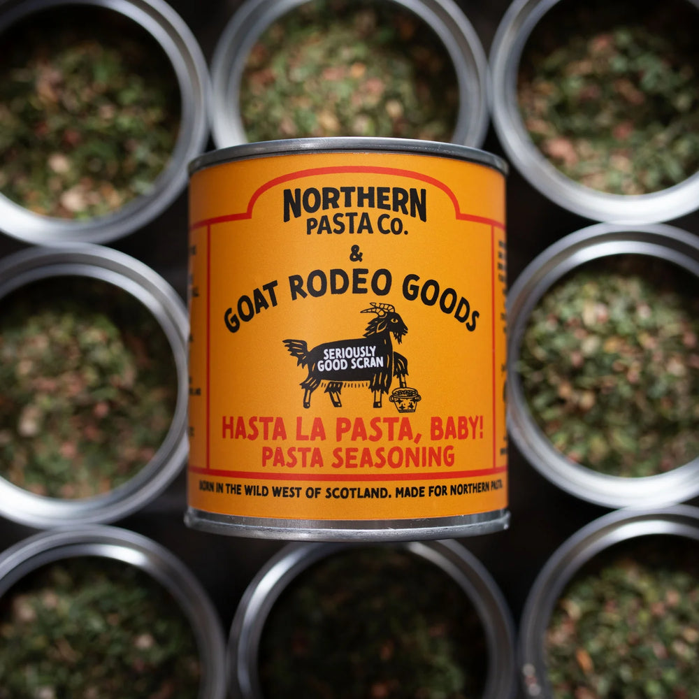Goat Rodeo Goods x Nothern Pasta Co. Hasta La Pasta, Baby! Pasta Seasoning - 100g