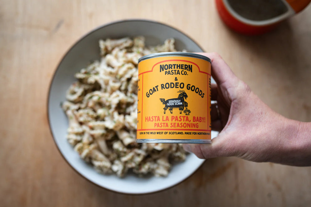 Goat Rodeo Goods x Nothern Pasta Co. Hasta La Pasta, Baby! Pasta Seasoning - 100g