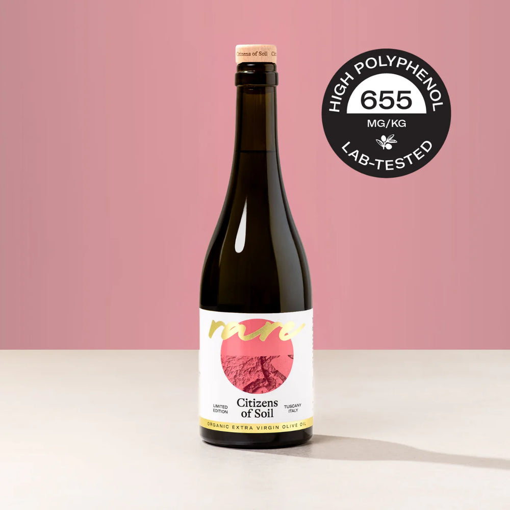 Citizens of Soil Tuscan Extra Rare Virgin Olive Oil - 500ml Glass Bottle