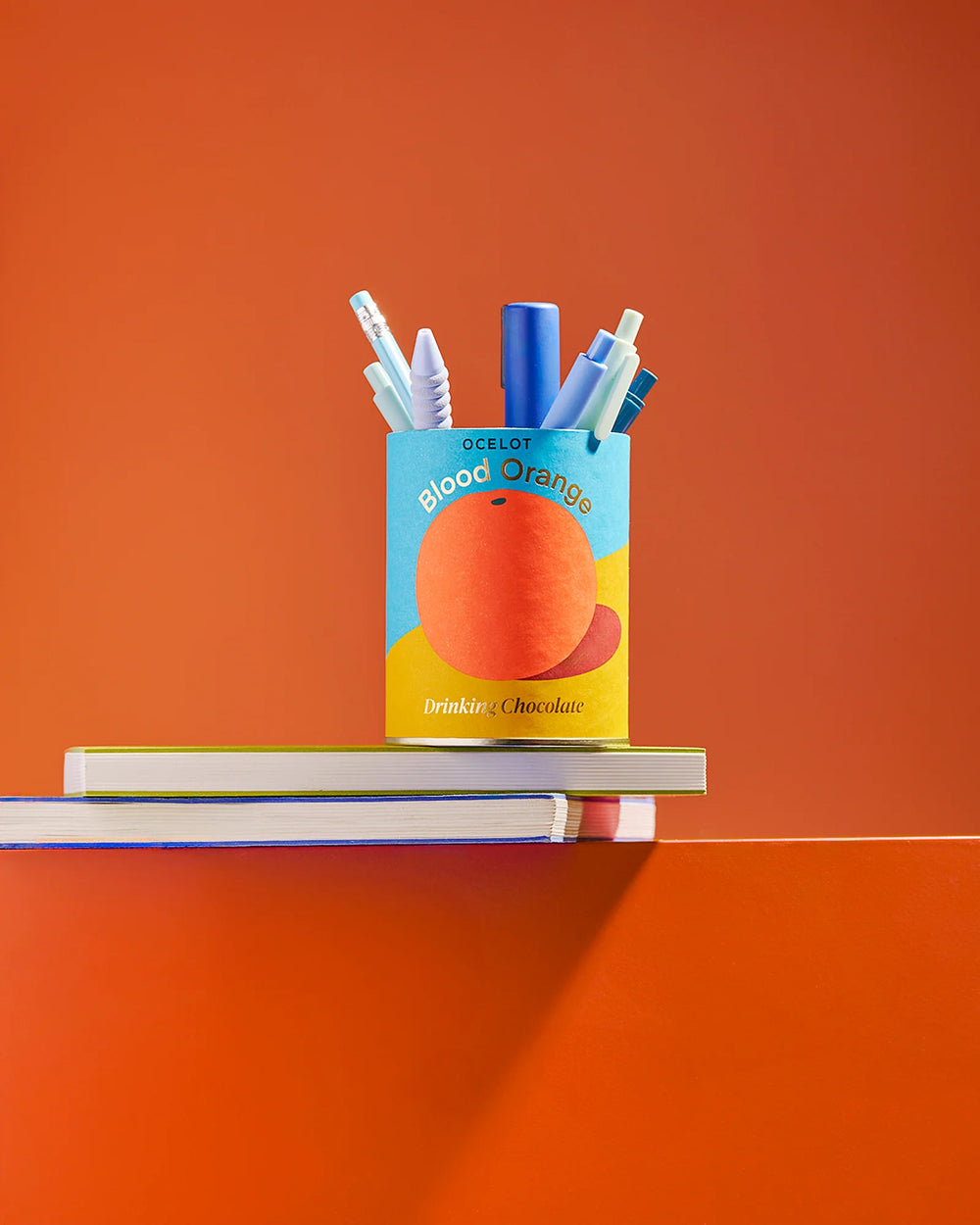 Ocelot Organic 70% Dark Chocolate Blood Orange Drinking Chocolate - 200g