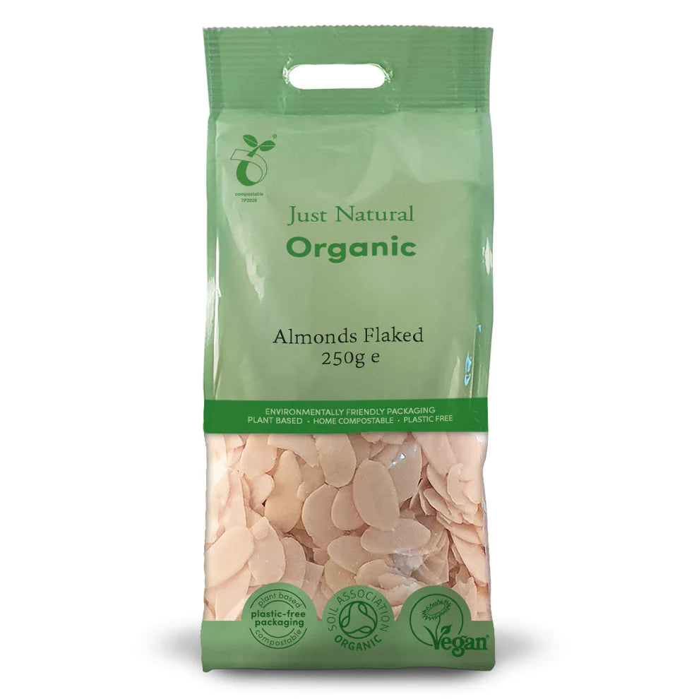 Just Natural Organic Flaked Almonds