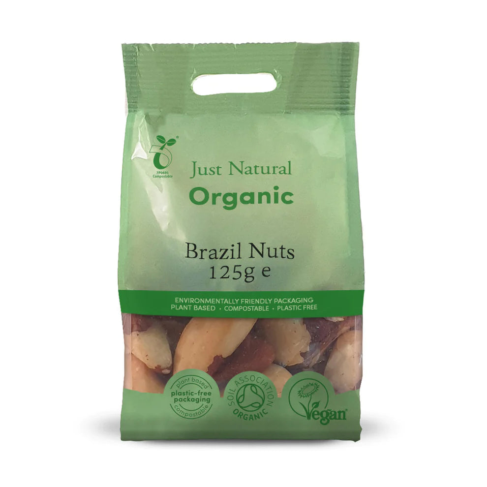 Just Natural Organic Whole Brazil Nuts Ratton Pantry