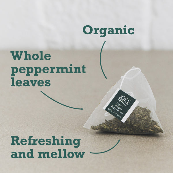 Joe’s Tea Co. Proper Peppermint Organic Herbal Tea Bags