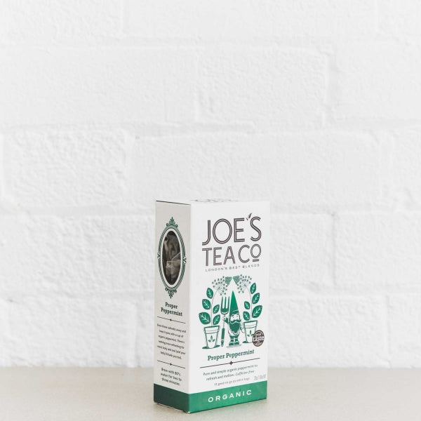 Joe’s Tea Co. Proper Peppermint Organic Herbal Tea Bags