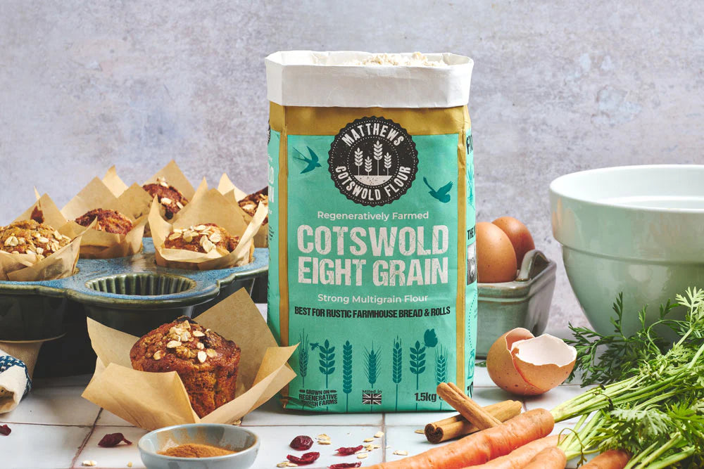 Matthews Cotswold Regenerative Eight Grain Artisan Flour 1.5kg