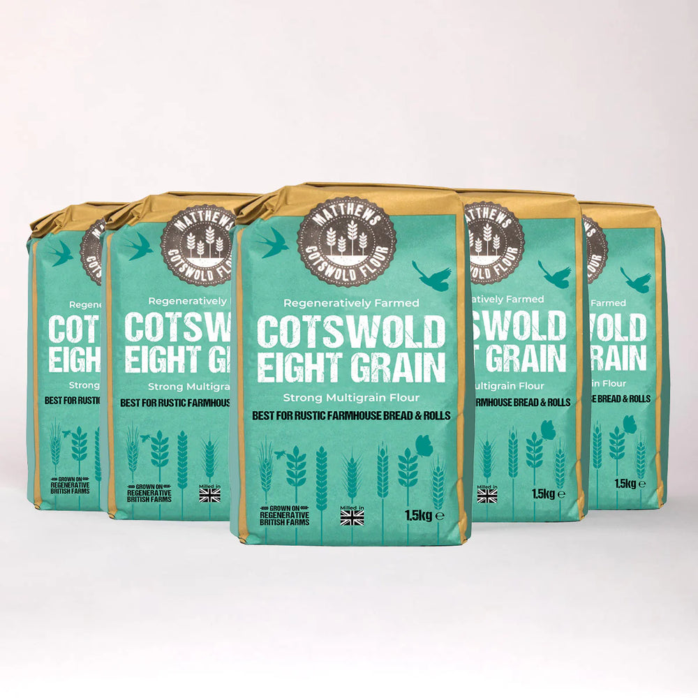 Matthews Cotswold Regenerative Eight Grain Artisan Flour 1.5kg