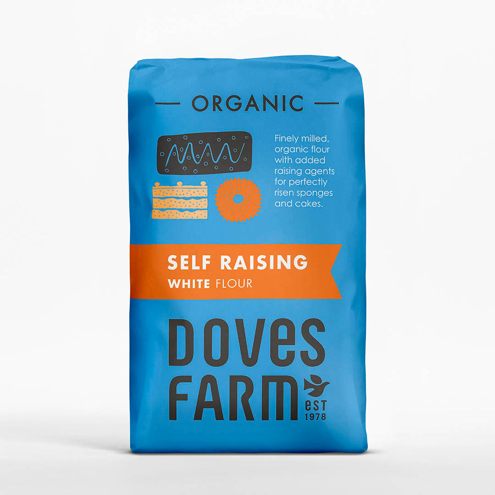 Doves Farm Organic Self Raising White Flour - 1kg