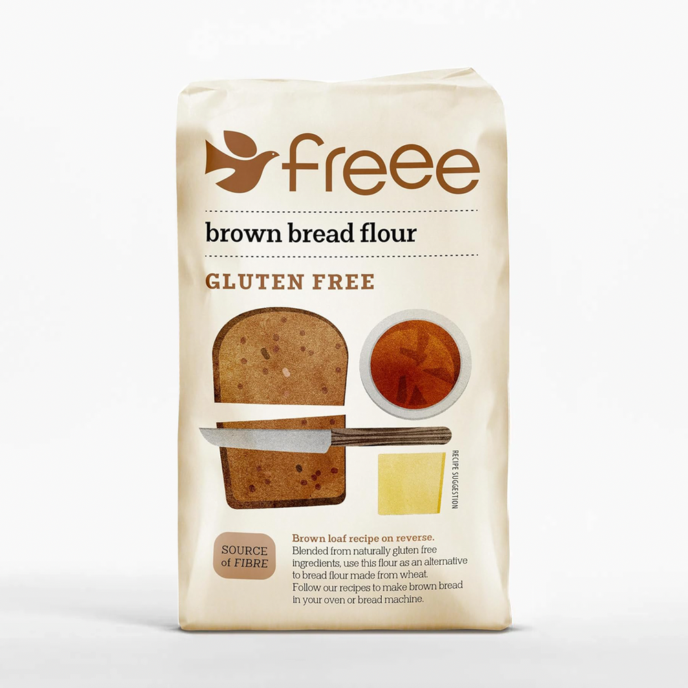 Doves Farm Freee Gluten Free Brown Bread Flour - 1kg
