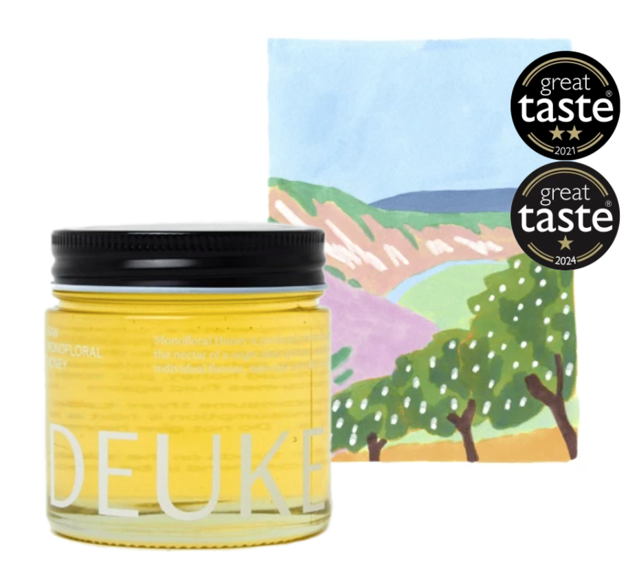Deukes Raw Monofloral Acacia Honey - 250ml
