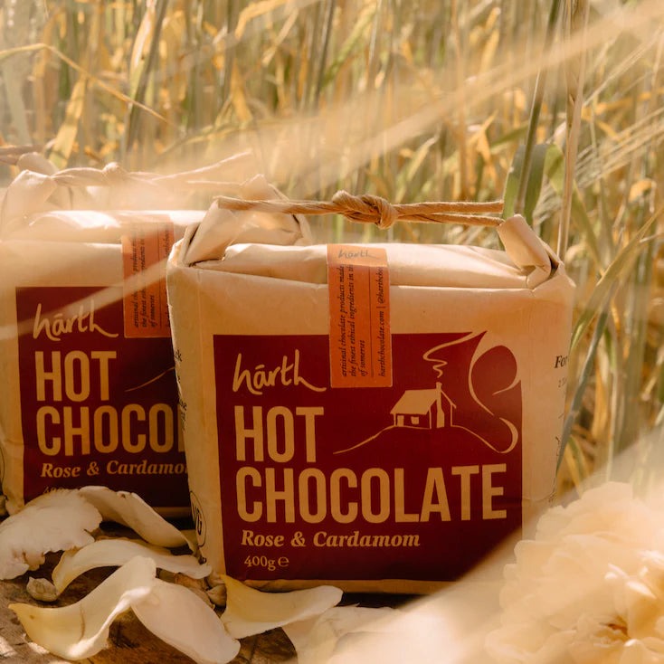 Harth Chocolate Rose & Cardamom Hot Chocolate - 400g
