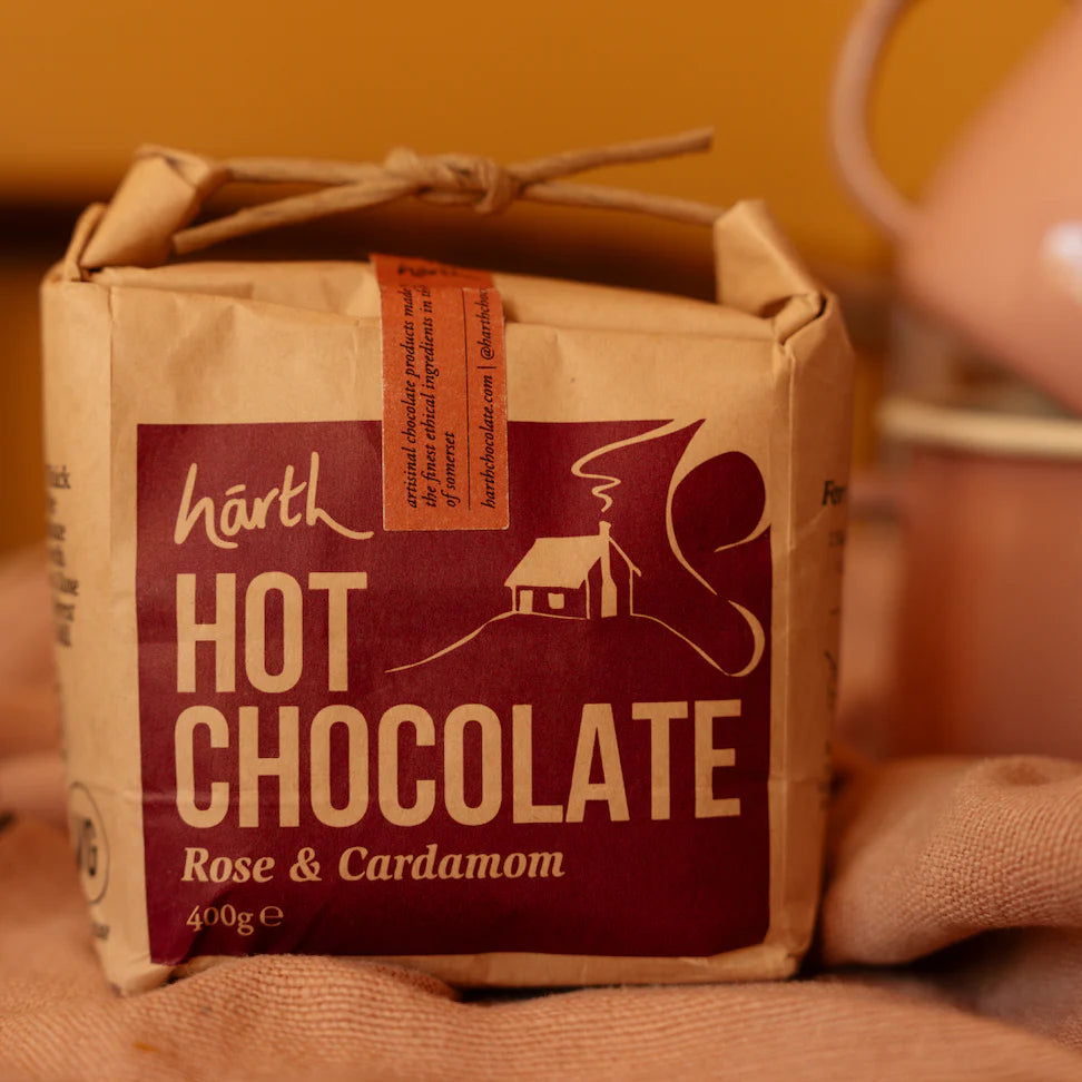 Harth Chocolate Rose & Cardamom Hot Chocolate - 400g