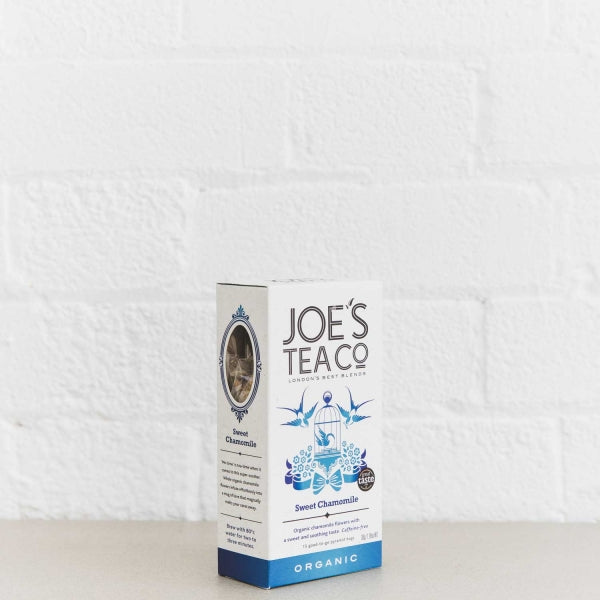 Joe’s Tea Co. Sweet Chamomile Organic Herbal Tea Bags