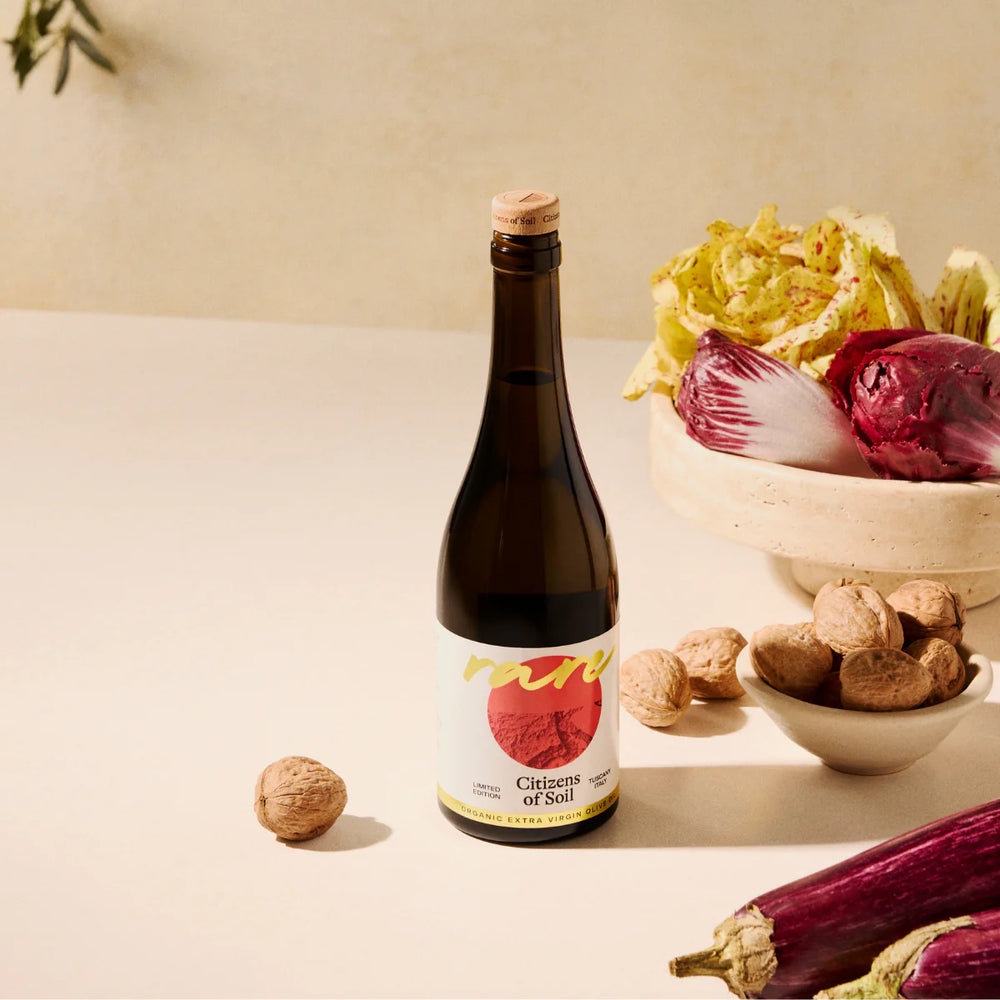 Citizens of Soil Tuscan Extra Rare Virgin Olive Oil - 500ml Glass Bottle