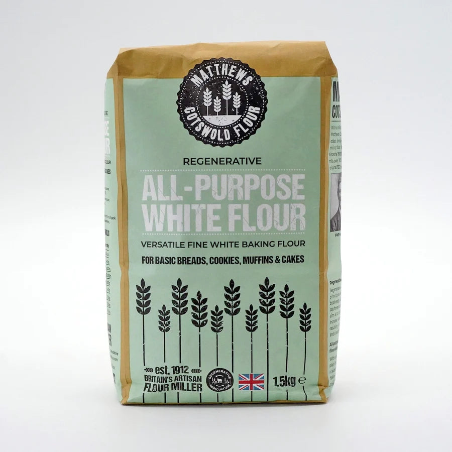 Matthews Cotswold Regenerative All Purpose Flour 1.5kg, 4.5kg, 7.5kg