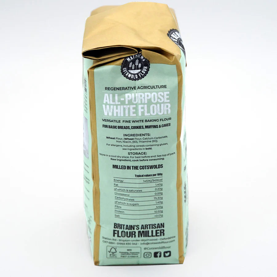 Matthews Cotswold Regenerative All Purpose Flour 1.5kg, 4.5kg, 7.5kg