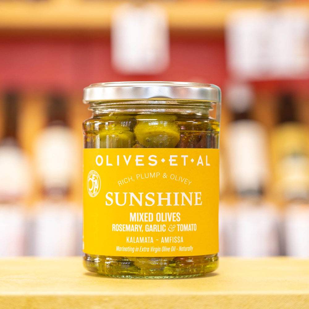 Olives Et Al Sunshine Rosemary & Garlic Whole Olives - 250g