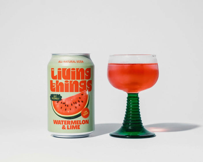 Living Things Prebiotic Soda Watermelon & Lime - 330ml
