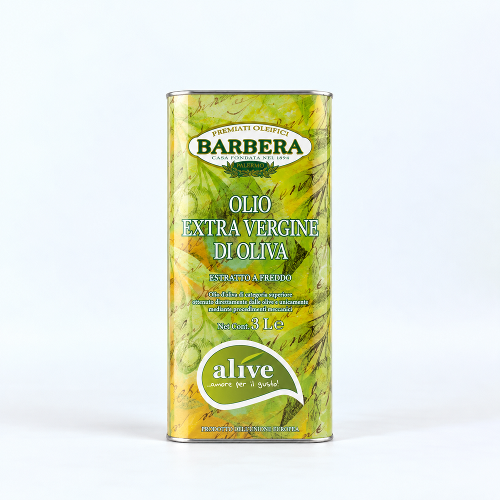 Barbera Alive Extra Virgin Olive Oil - 3L Tin