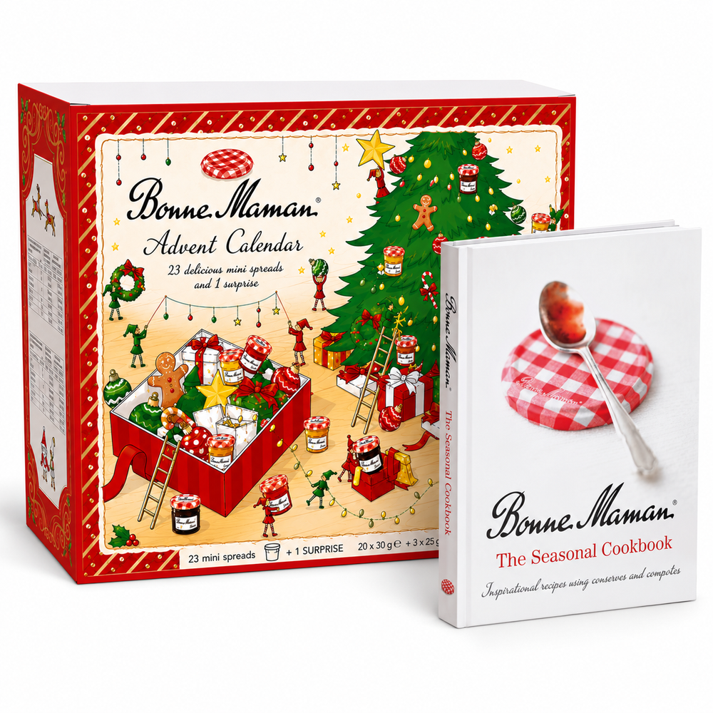 Bonne Maman Limited Edition 2026 Advent Calendar + FREE Bonne Maman Seasonal Cookbook (RRP £16.99) PRE-ORDER NOW!